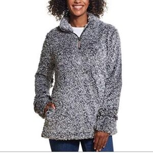 Weatherproof Vintage Fleece Sherpa Pullover Sweater L